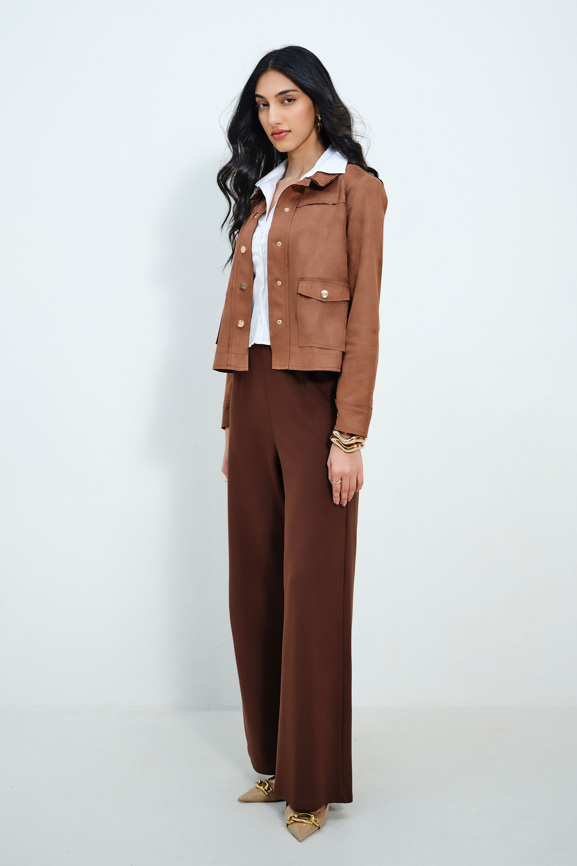 Walnut Brown Jacket, Brown, image 4